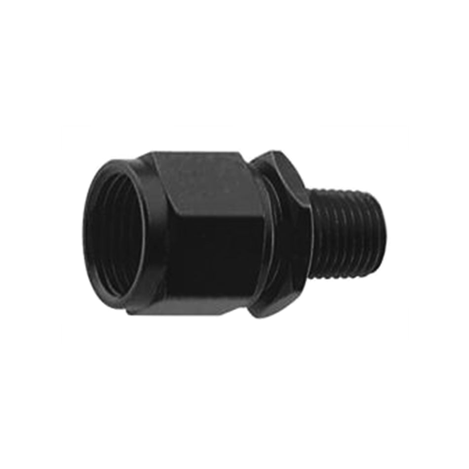 Fragola Performance Systems 499311-BL #10 Female Swivel to 3/8mpt Fitting Black Fragola Performance Systems 499311-BL