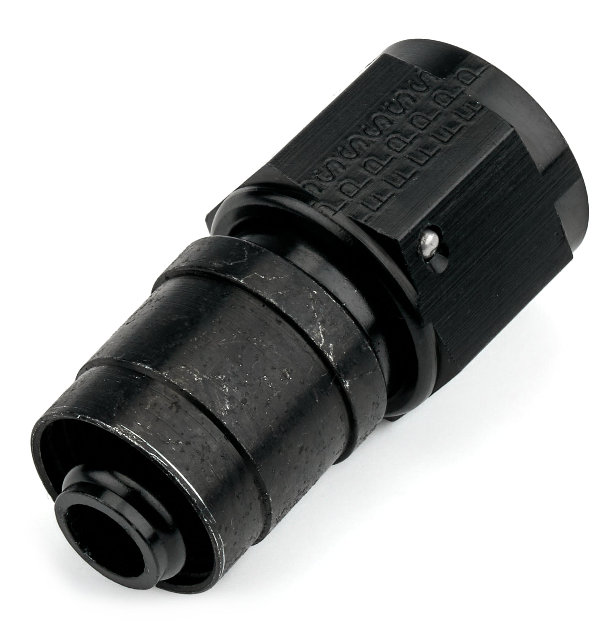 Fragola Performance Systems 5100108 8AN Straight Crimp Hose Fitting Black Fragola Performance Systems 5100108