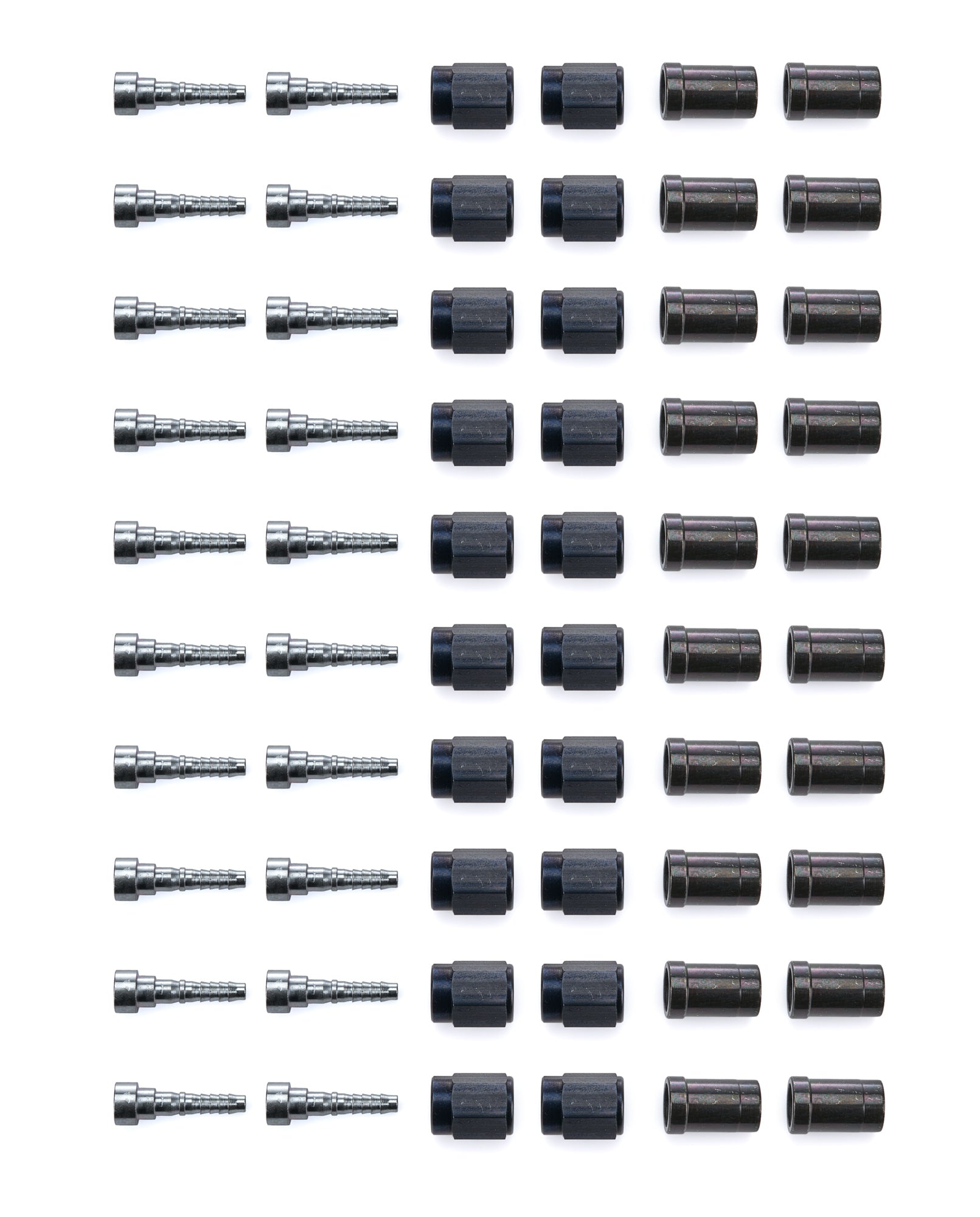 Fragola Performance Systems 6001023-BL #3 Str Crimp Fitting w/Collar (20pk) Fragola Performance Systems 6001023-BL
