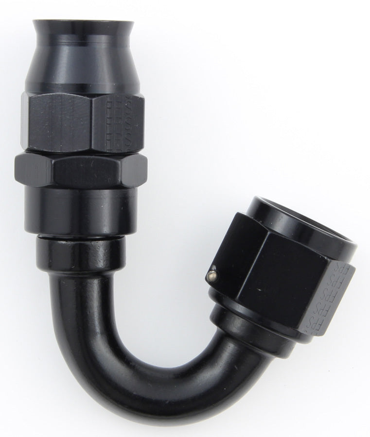 Fragola Performance Systems 681510-BL Hose Fitting #10 150 Deg PTFE Black Fragola Performance Systems 681510-BL