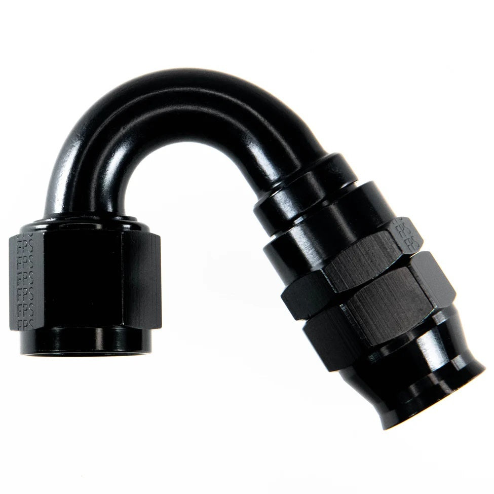 Fragola Performance Systems 681512-BL Hose Fitting #12 150 Deg PTFE Black Fragola Performance Systems 681512-BL