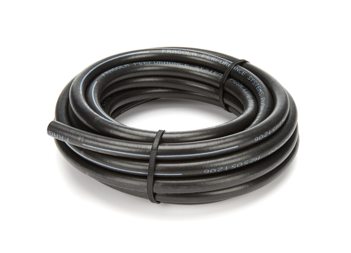 Fragola Performance Systems 832004 #4 Push-Lite  Hose 20ft Hi-Temp - Black Fragola Performance Systems 832004