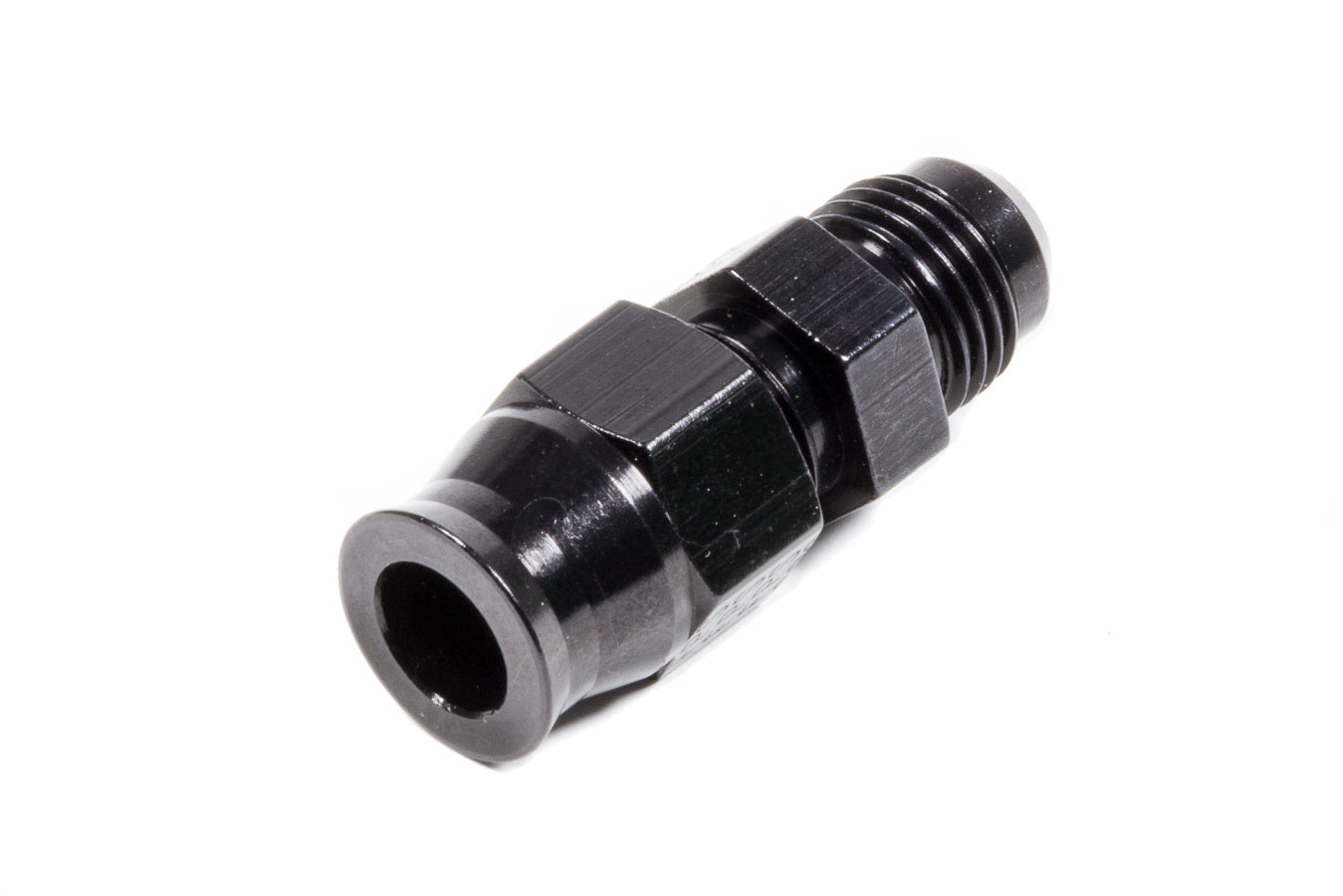 Fragola Performance Systems 892006-BL 6AN Male to 3/8in Tube Adapter Fitting  Black Fragola Performance Systems 892006-BL