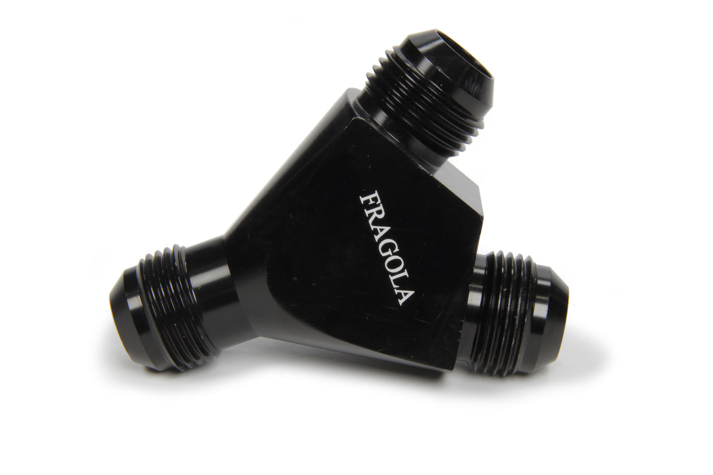 Fragola Performance Systems 900612-BL #12an Male Y-Fitting Black Fragola Performance Systems 900612-BL