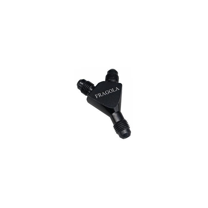 Fragola Performance Systems 900613-BL Y-Fitting  12AN Male Inlet/10AN Male Outlets Fragola Performance Systems 900613-BL