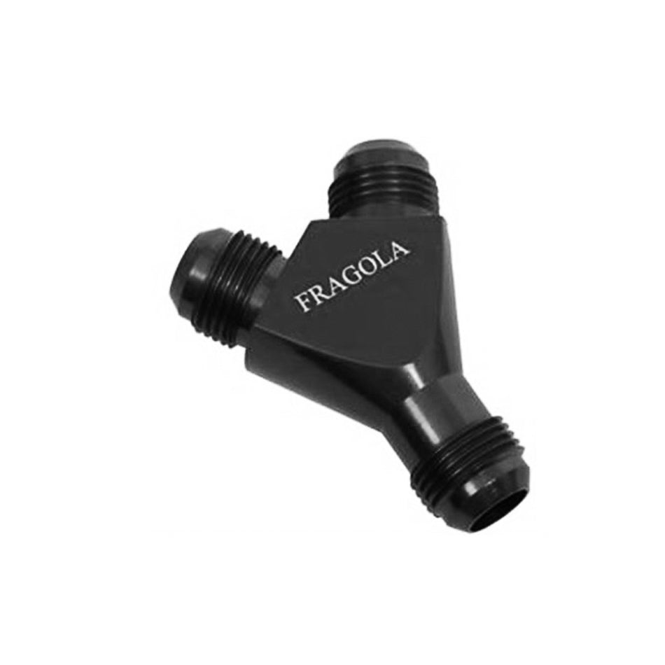 Fragola Performance Systems 900617-BL Y-Fitting #16 Male Inlet x #12 Male Outlets Fragola Performance Systems 900617-BL