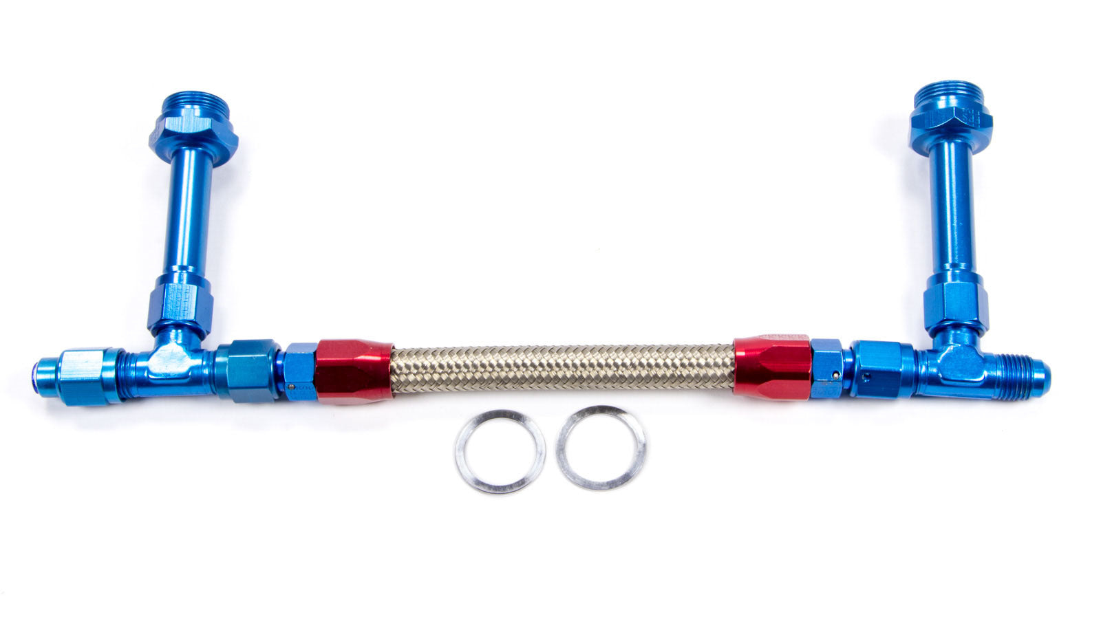 Fragola Performance Systems 920002 #6 Fuel Line Kit 7/8-20 Dual Inlet 4150 Fragola Performance Systems 920002
