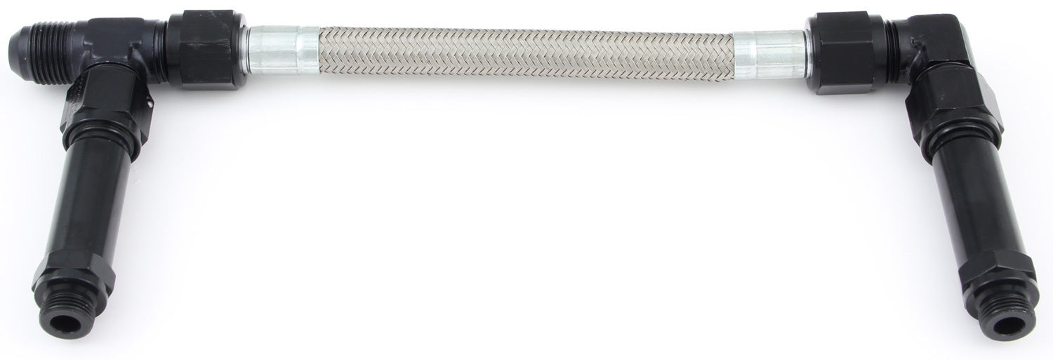 Fragola Performance Systems 920027-BL #8 Pro Stock Fuel Line Kit Demon Black Fragola Performance Systems 920027-BL