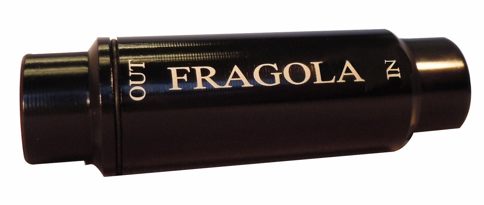 Fragola Performance Systems 960001-BL Fuel Filter w/40 Micron Element #6 In/Out Black Fragola Performance Systems 960001-BL