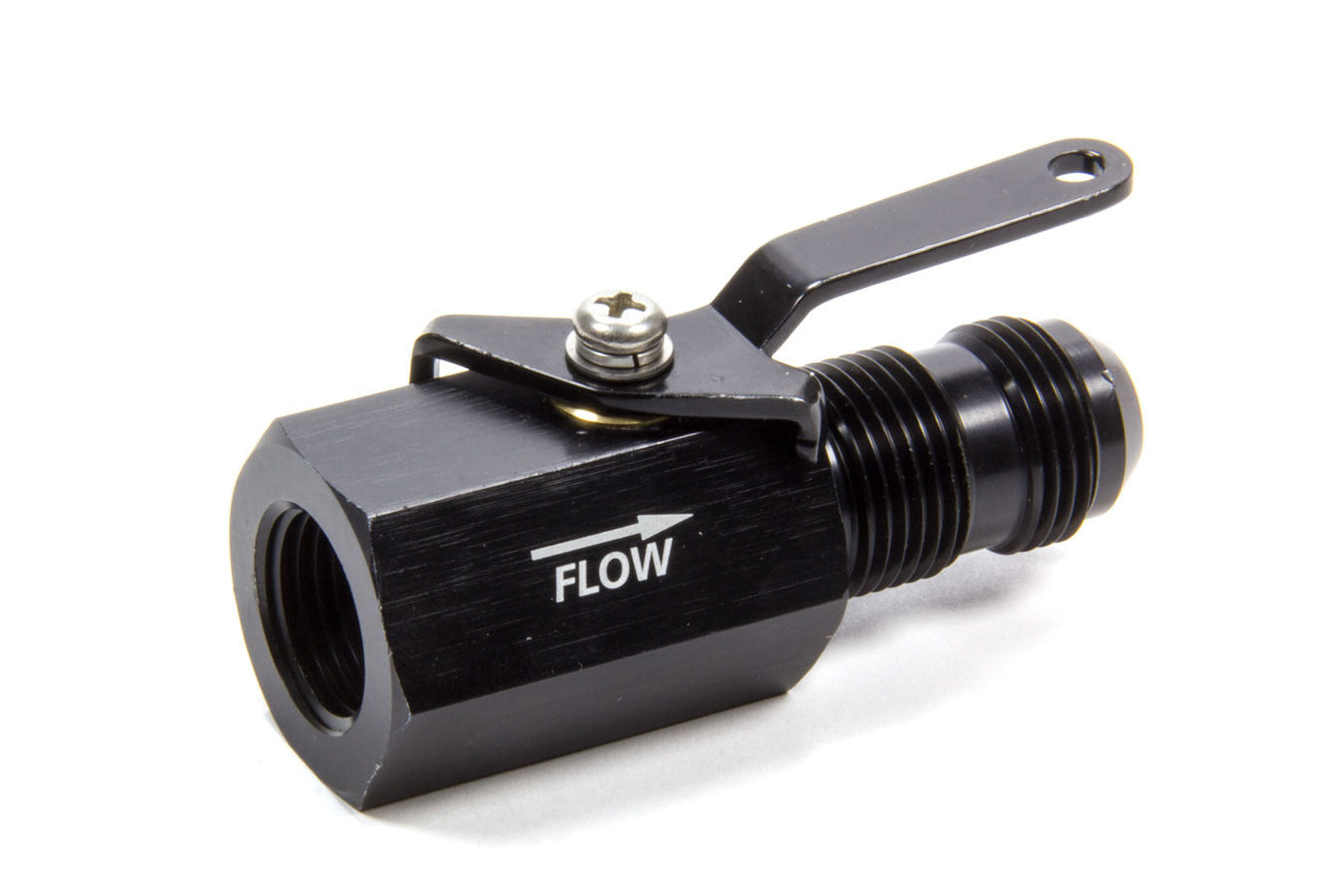 Fragola Performance Systems 961010-BL #10 Shut off Valve Black Female Inlet/Male Outlet Fragola Performance Systems 961010-BL