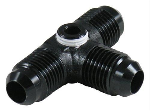 Fragola Performance Systems 997406-BL 6an Male Tee Fitting w/ 1/8 FPT Port Black Fragola Performance Systems 997406-BL