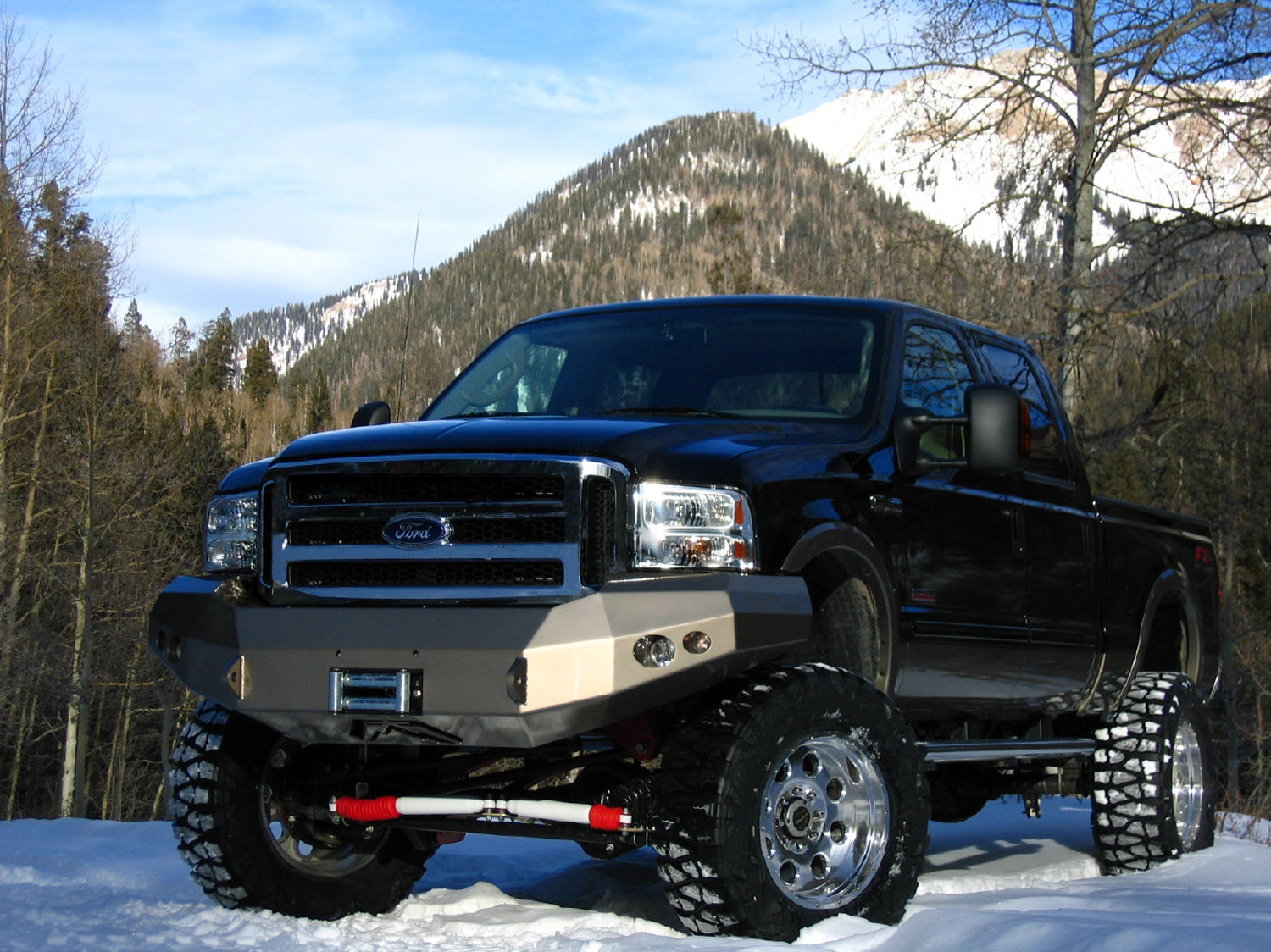 Fab Fours FS05-A1251-B Premium Heavy Duty Winch Front Bumper Fab Fours FS05-A1251-B