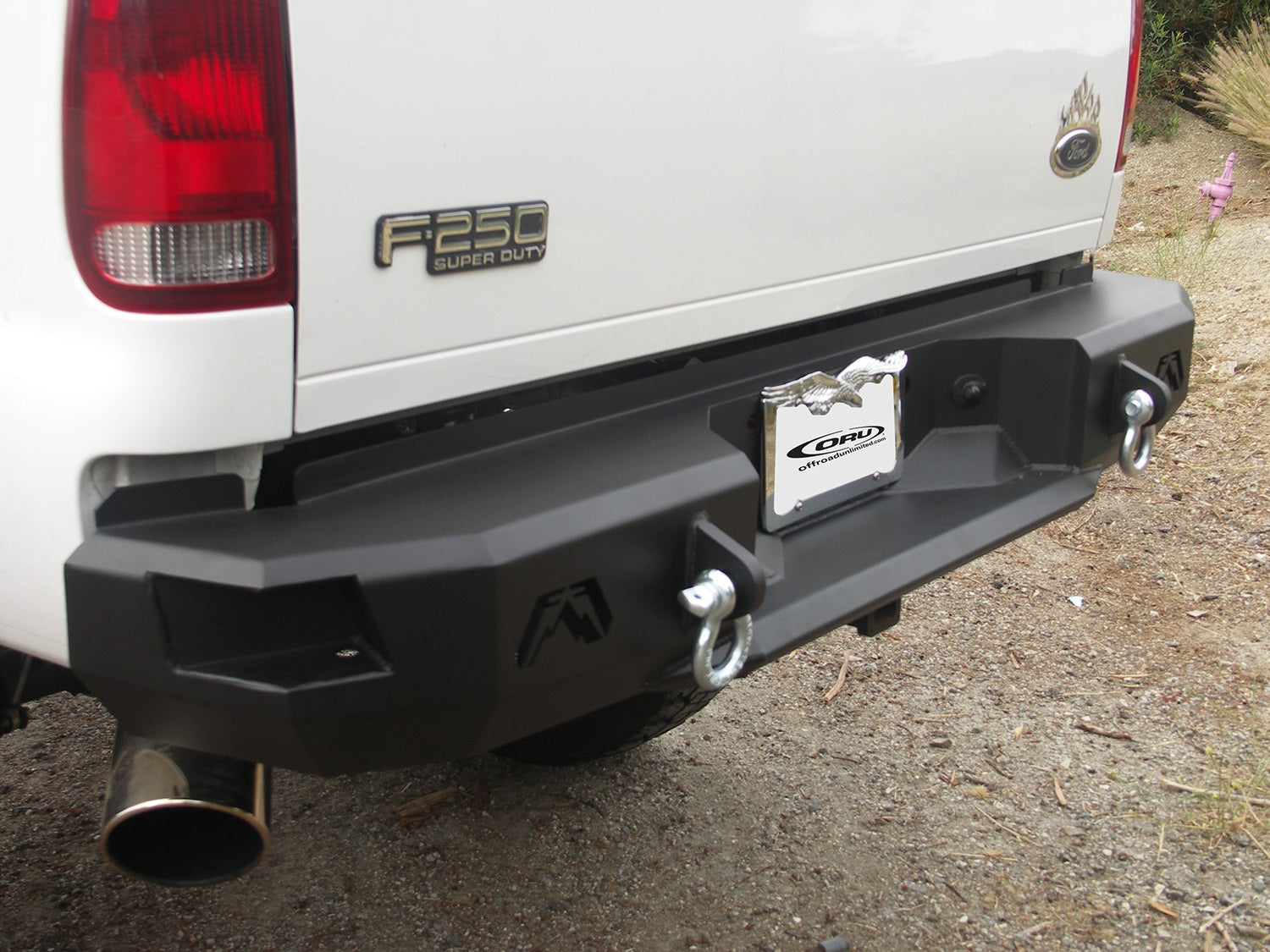Fab Fours FS08-W1350-1 Heavy Duty Rear Bumper Fab Fours FS08-W1350-1