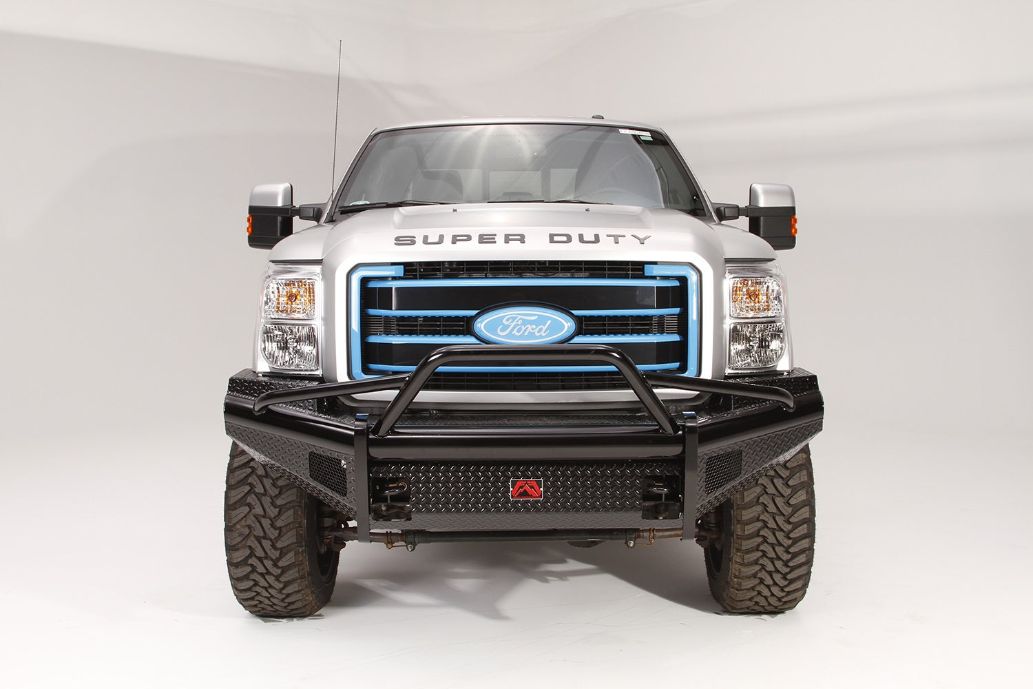 Fab Fours FS99-S1662-1 Black Steel Front Ranch Bumper Fab Fours FS99-S1662-1
