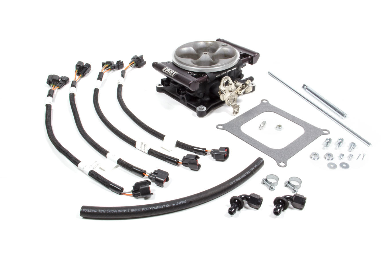 FAST 304155-06 EZ EFI 1.0 Dual Quad Upgrade Kit - Black FAST 304155-06