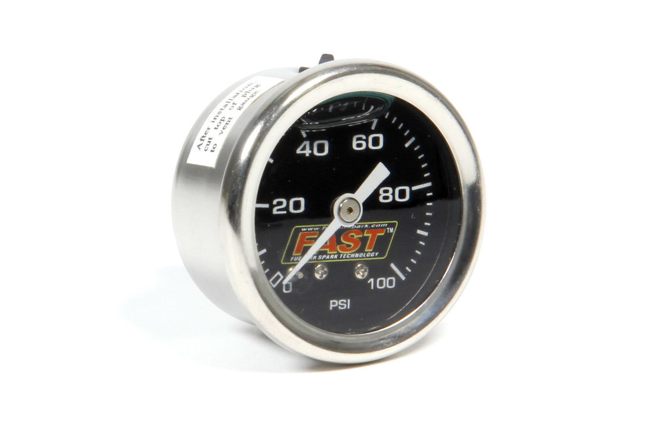 FAST 54027G Fuel Pressure Gauge 0-100 PSI FAST 54027G