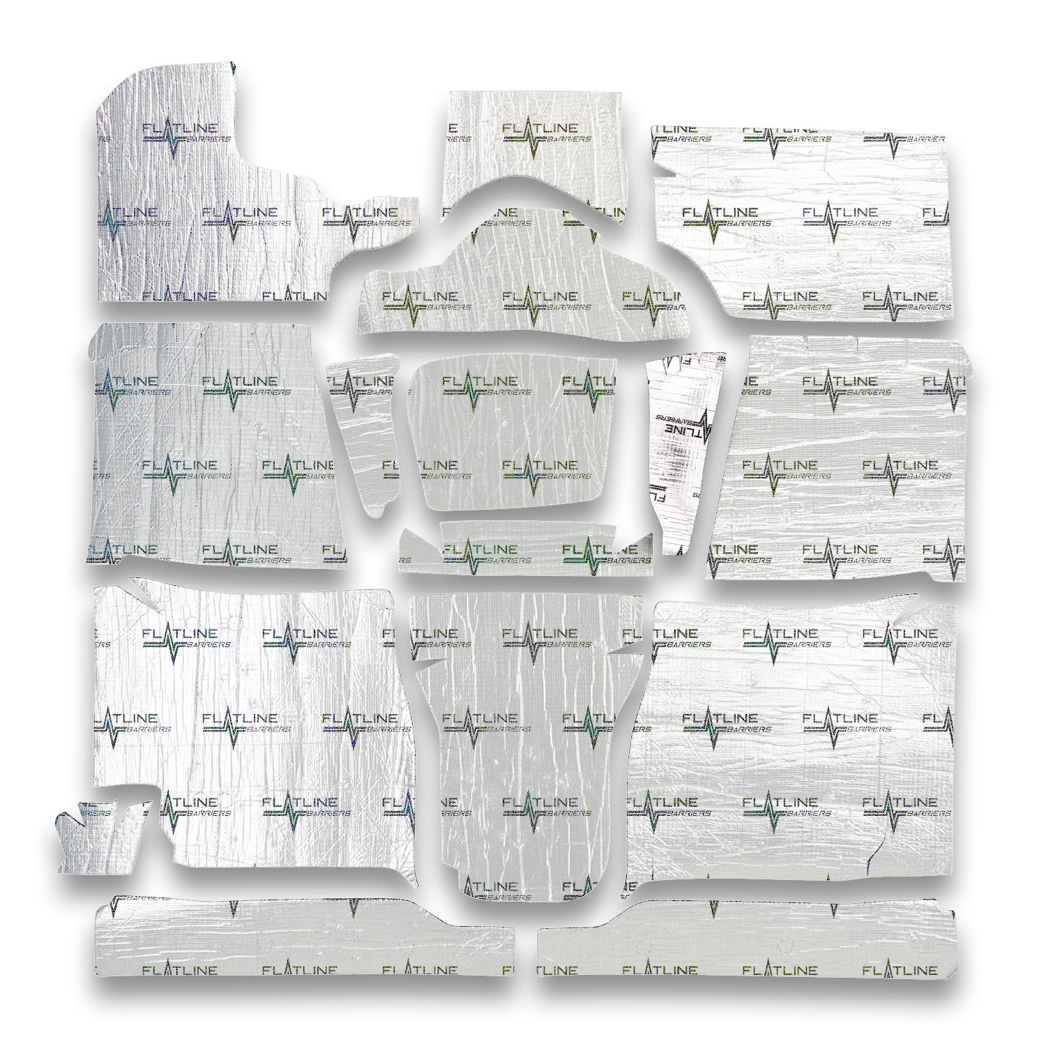 Flatline Barriers TABT4031 60-62 GM Truck Low Tunne l Floor Insulation Kit Flatline Barriers TABT4031