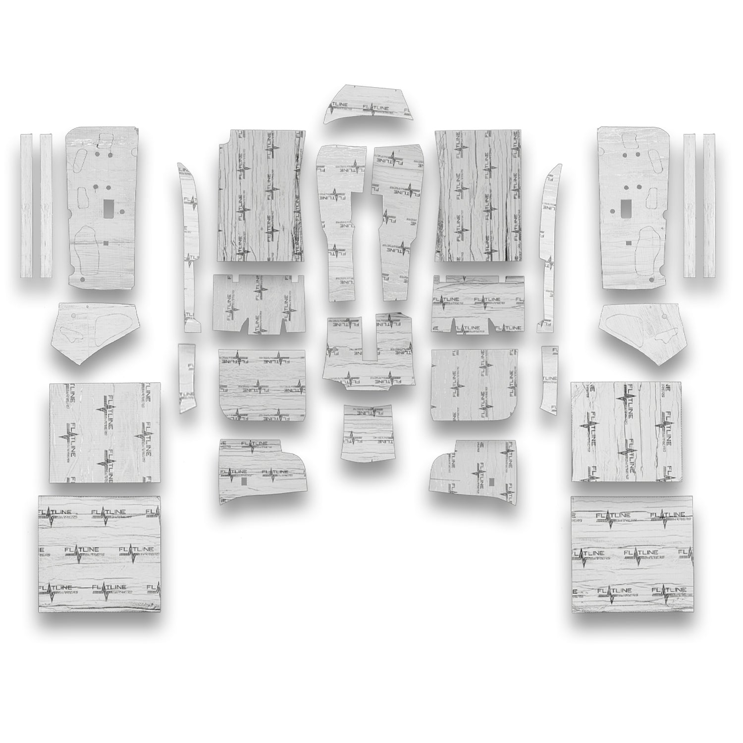 Flatline Barriers TABZ6016 71-73 Ford Mustang Coupe Full Insulation Kit Flatline Barriers TABZ6016