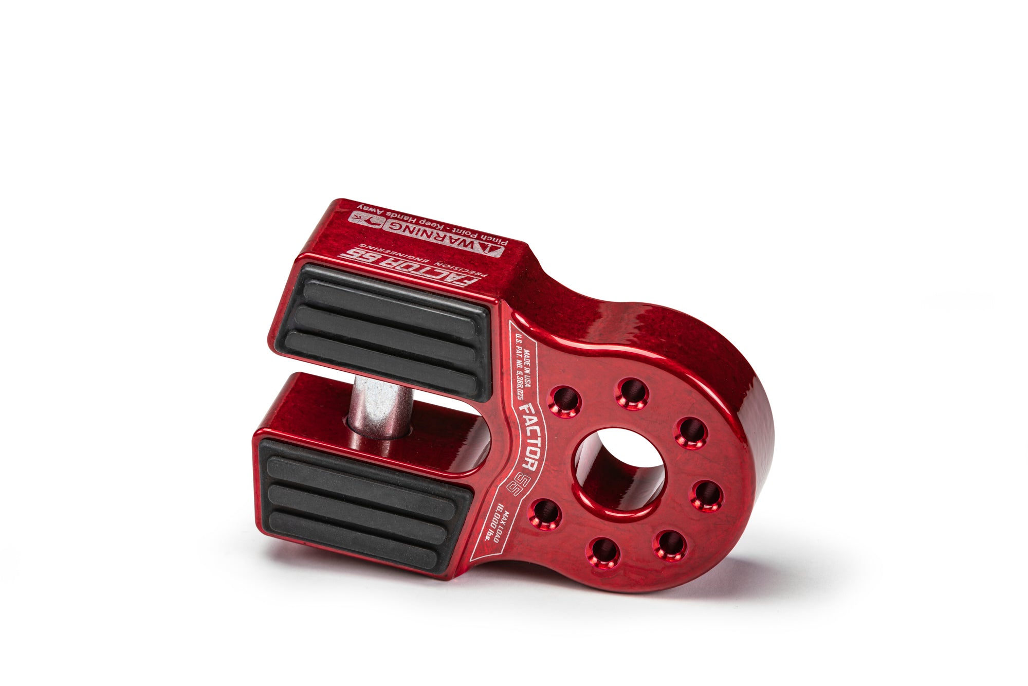 Factor 55 00050-01 Flatlink Winch Shackle Mount Red Factor 55 00050-01