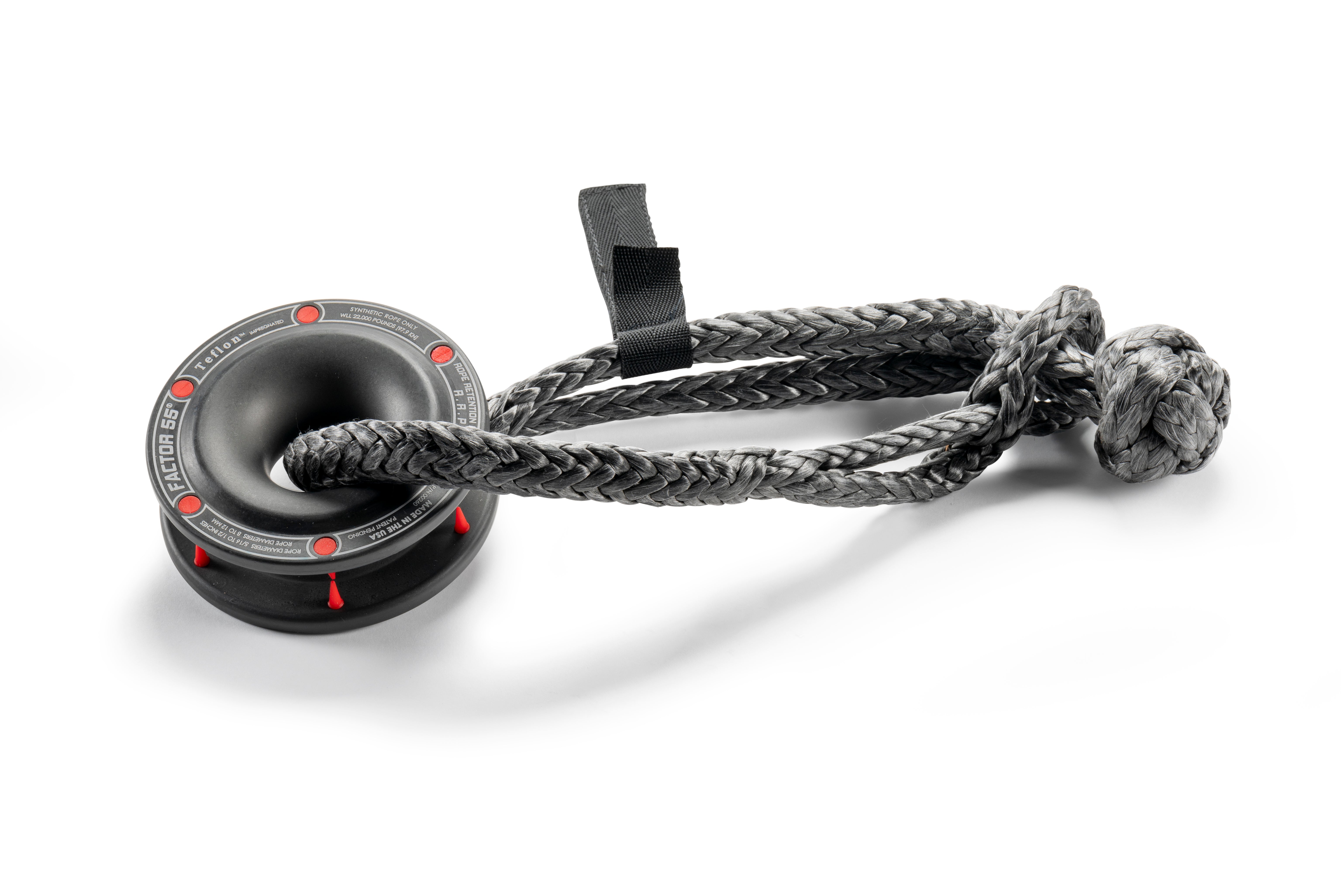 Factor 55 00264 Rope Retention Pulley w/ Soft Shackle Combo Factor 55 00264