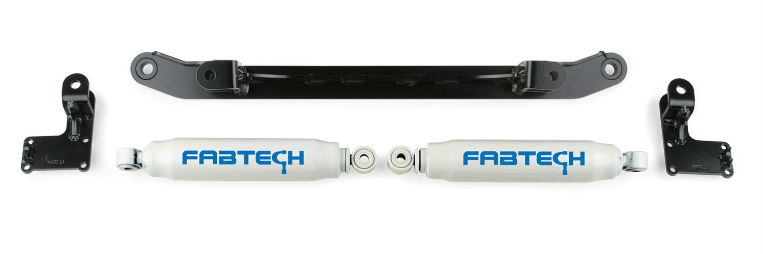 Fabtech FTS21044BK Steering Stabilizer Kit; Dual; Fabtech FTS21044BK