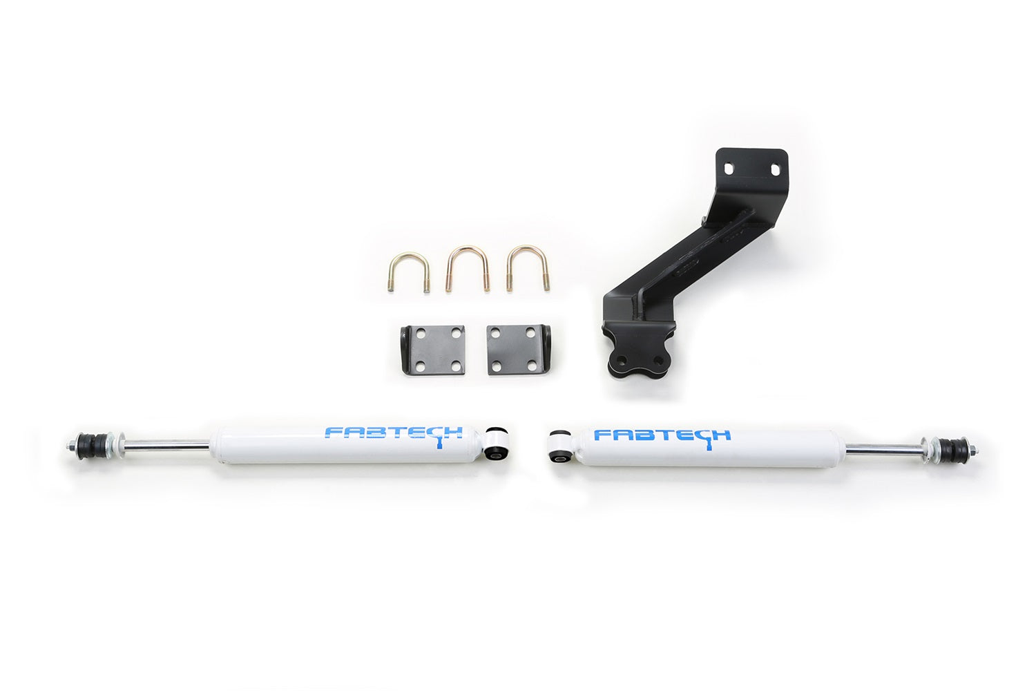 Fabtech FTS23060 Steering Stabilizer Kit; Dual; w/ Performance Shocks; Fabtech FTS23060
