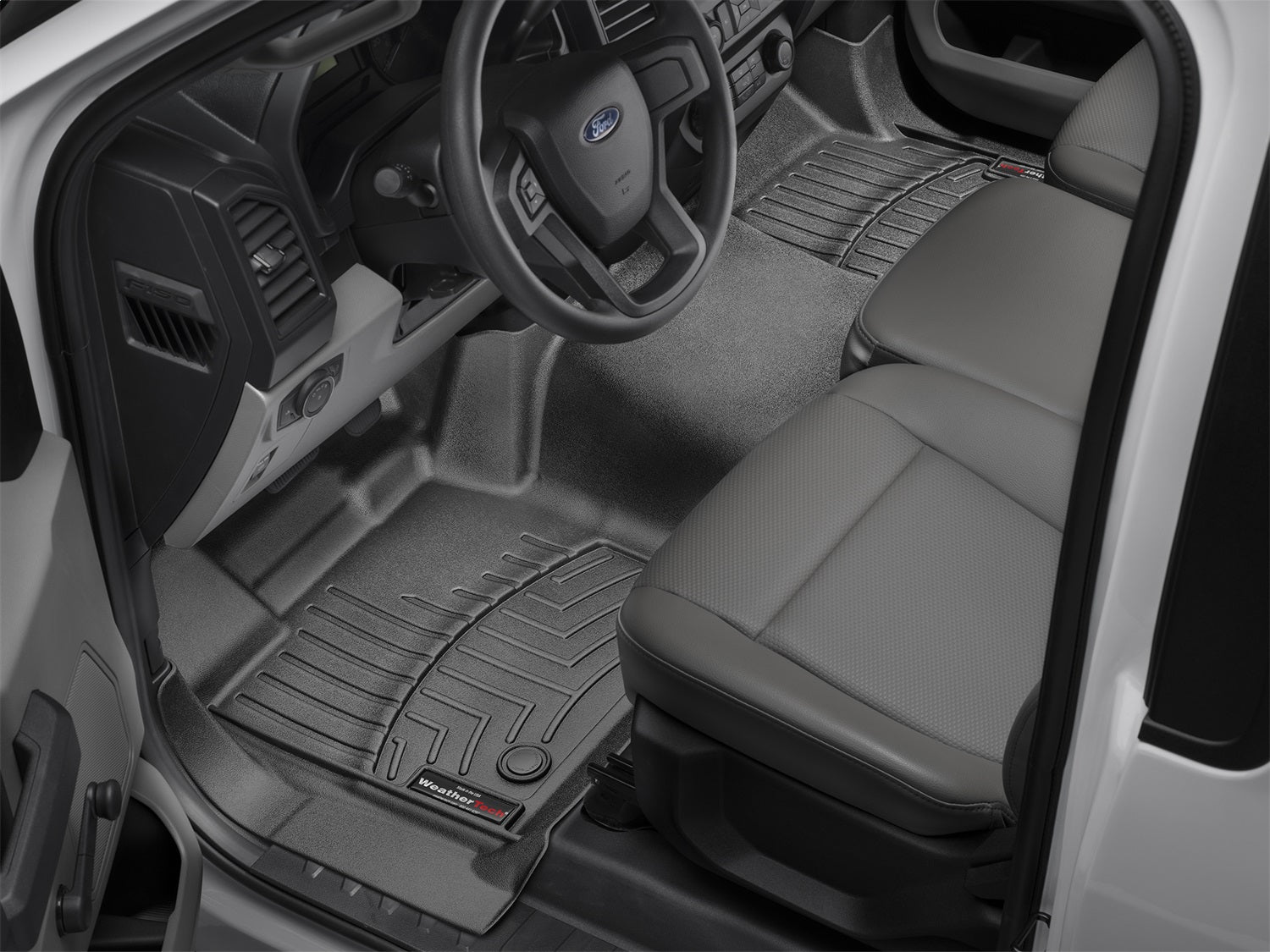Weathertech 4411173V FloorLiner™ DigitalFit®; Black; Third Row; Weathertech 4411173V
