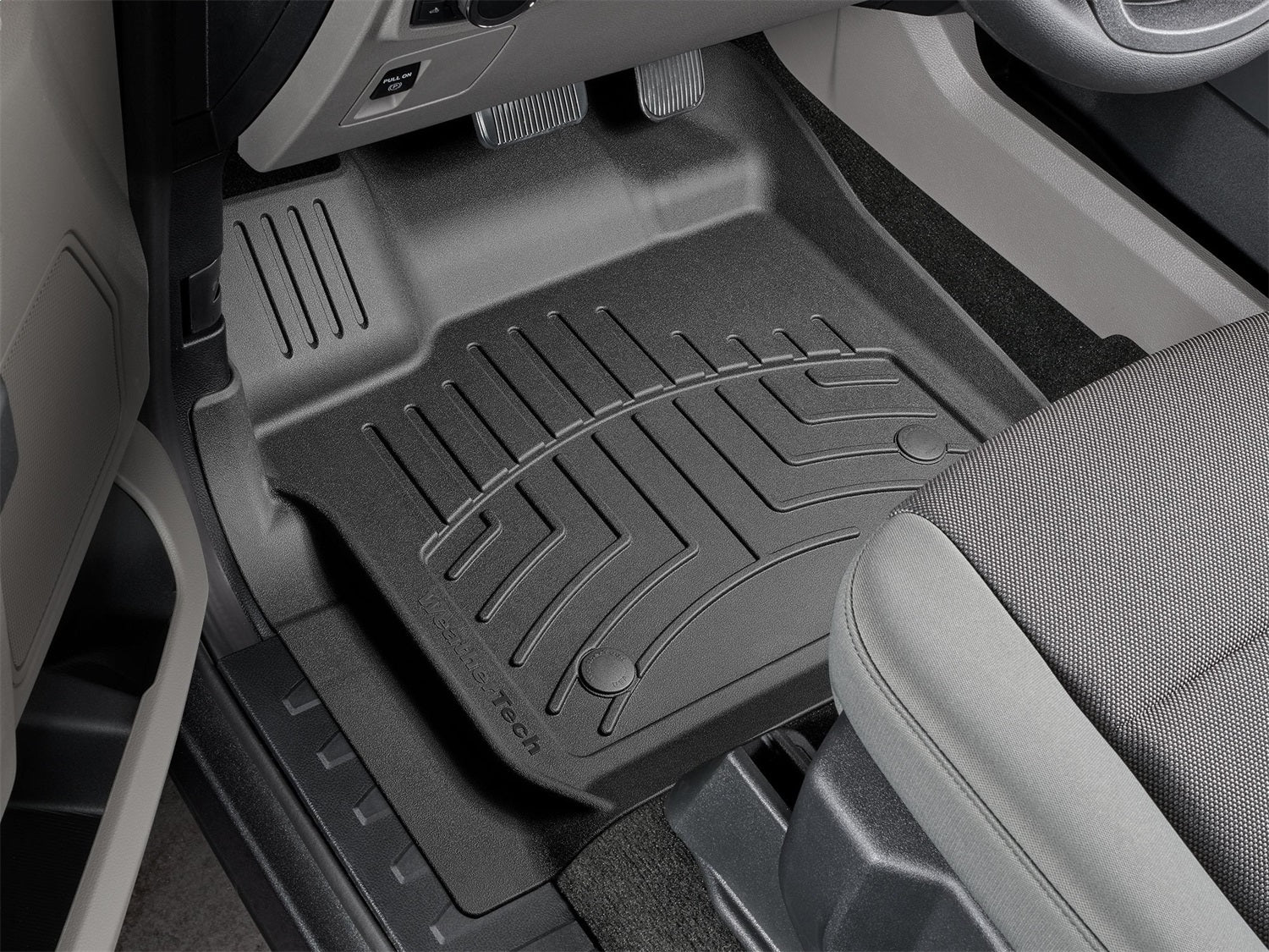 Weathertech 446971IM FloorLiner™ HP; Black; Front; Weathertech 446971IM
