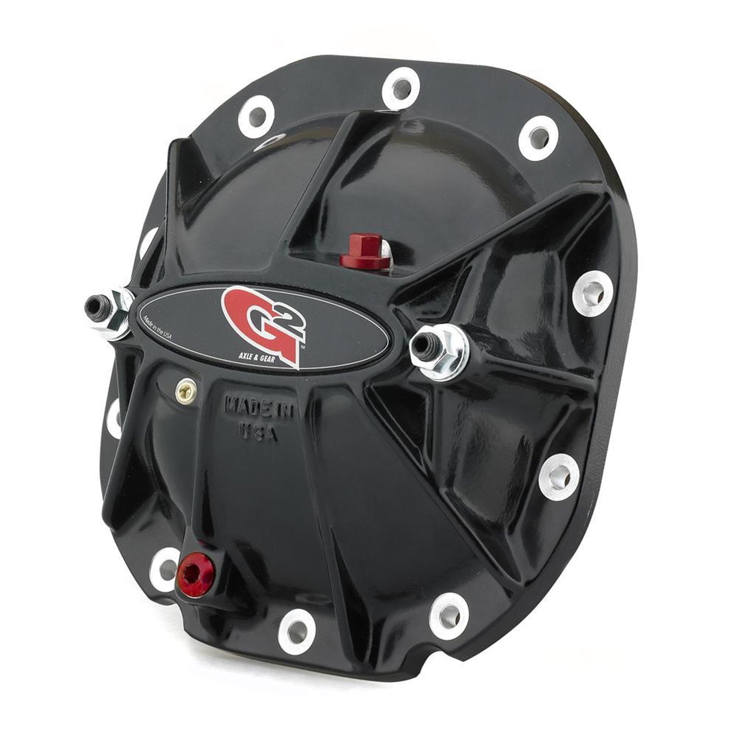 Differential Cover; For Use w/ Ford 8.8 in.; Aluminum PC Black; G2 Axle and Gear 40-2013-1ALB