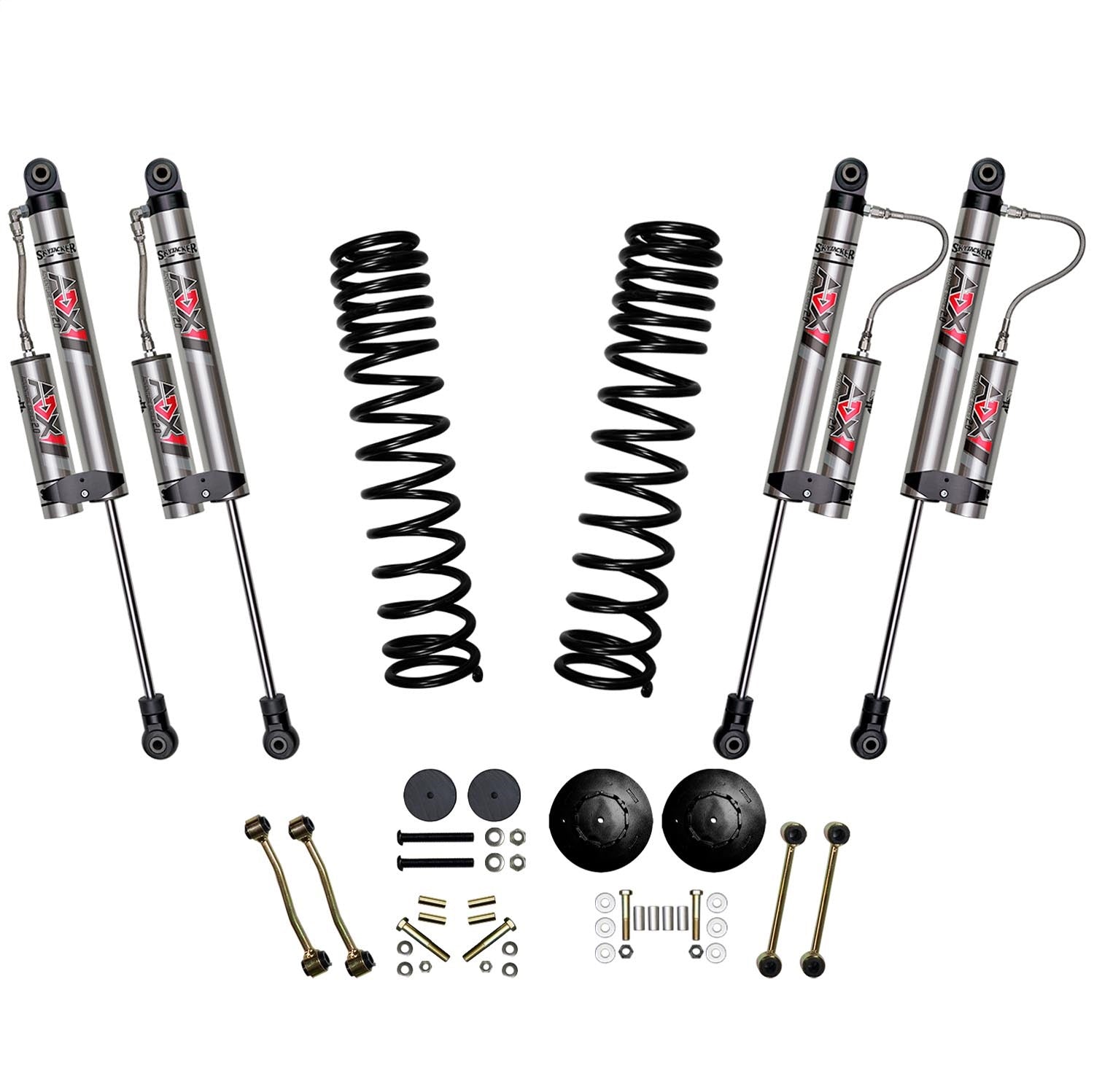 Skyjacker G250KXLT 2.5 in. Suspension Lift Kit With ADX 2.0 Remote Reservoir Shocks. Skyjacker G250KXLT