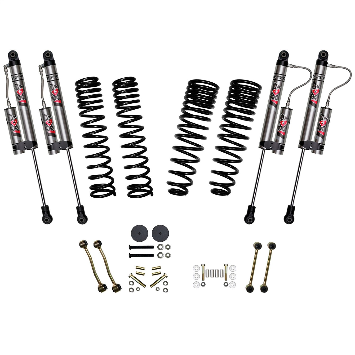 Skyjacker G251KXLT 2.5 in. Suspension Lift System With ADX 2.0 Remote Reservoir Shocks. Skyjacker G251KXLT