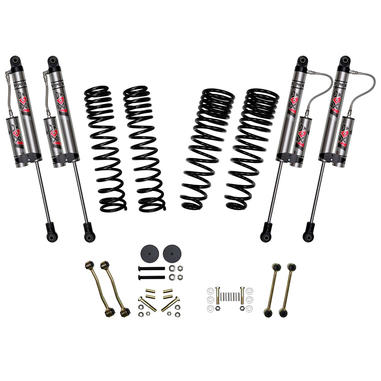 Skyjacker G251KXLTD 2.5 in. Suspension Lift System With ADX 2.0 Remote Reservoir Shocks. Skyjacker G251KXLTD