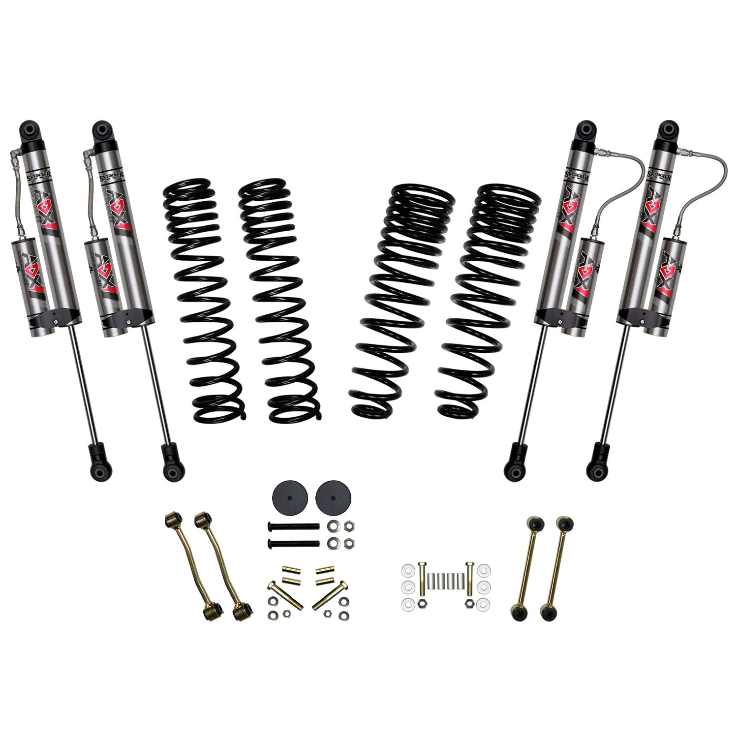 Skyjacker G251RKXLT 2.5 in. Suspension Lift System With ADX 2.0 Remote Reservoir Shocks. Skyjacker G251RKXLT