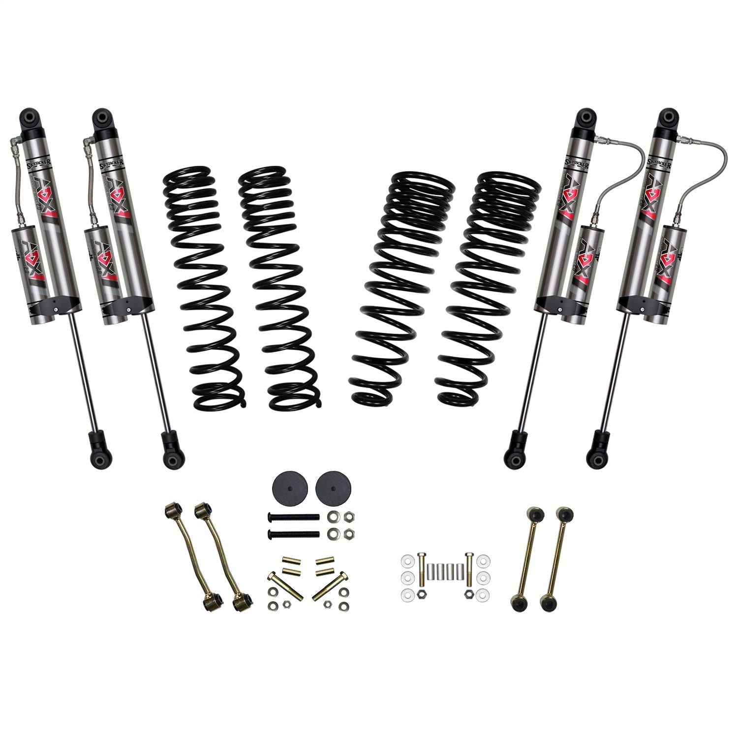 Skyjacker G251RKXLTD 2.5 in. Suspension Lift System With ADX 2.0 Remote Reservoir Shocks. Skyjacker G251RKXLTD