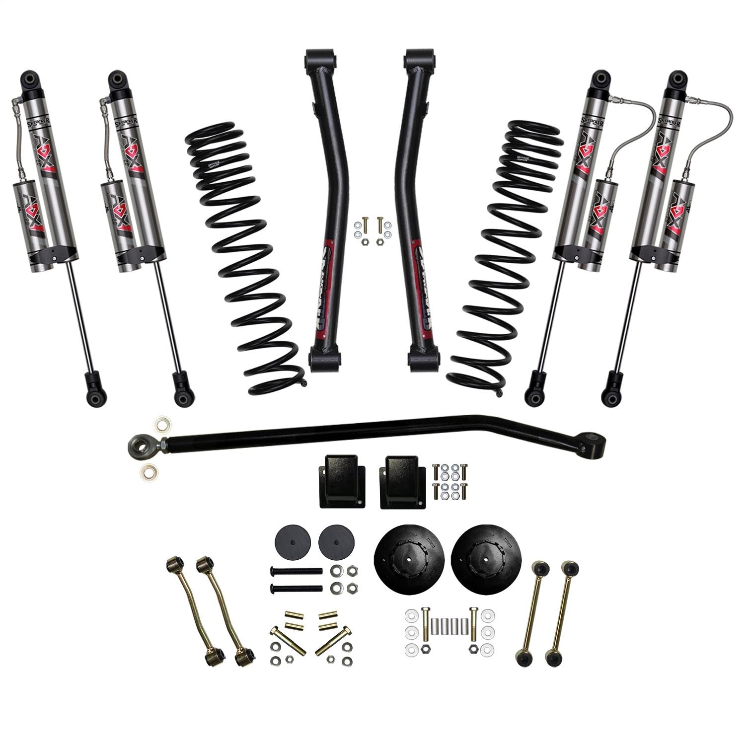 Skyjacker G350RKXLTD 3.5 in. Suspension Lift Kit With ADX 2.0 Remote Reservoir Shocks. Skyjacker G350RKXLTD