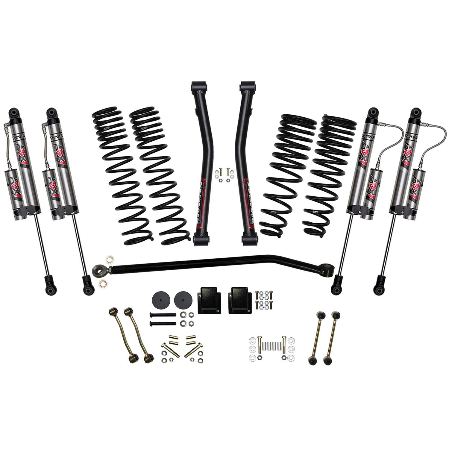 Skyjacker G351KXLTD 3.5 in. Suspension Lift System With ADX 2.0 Remote Reservoir Shocks. Skyjacker G351KXLTD