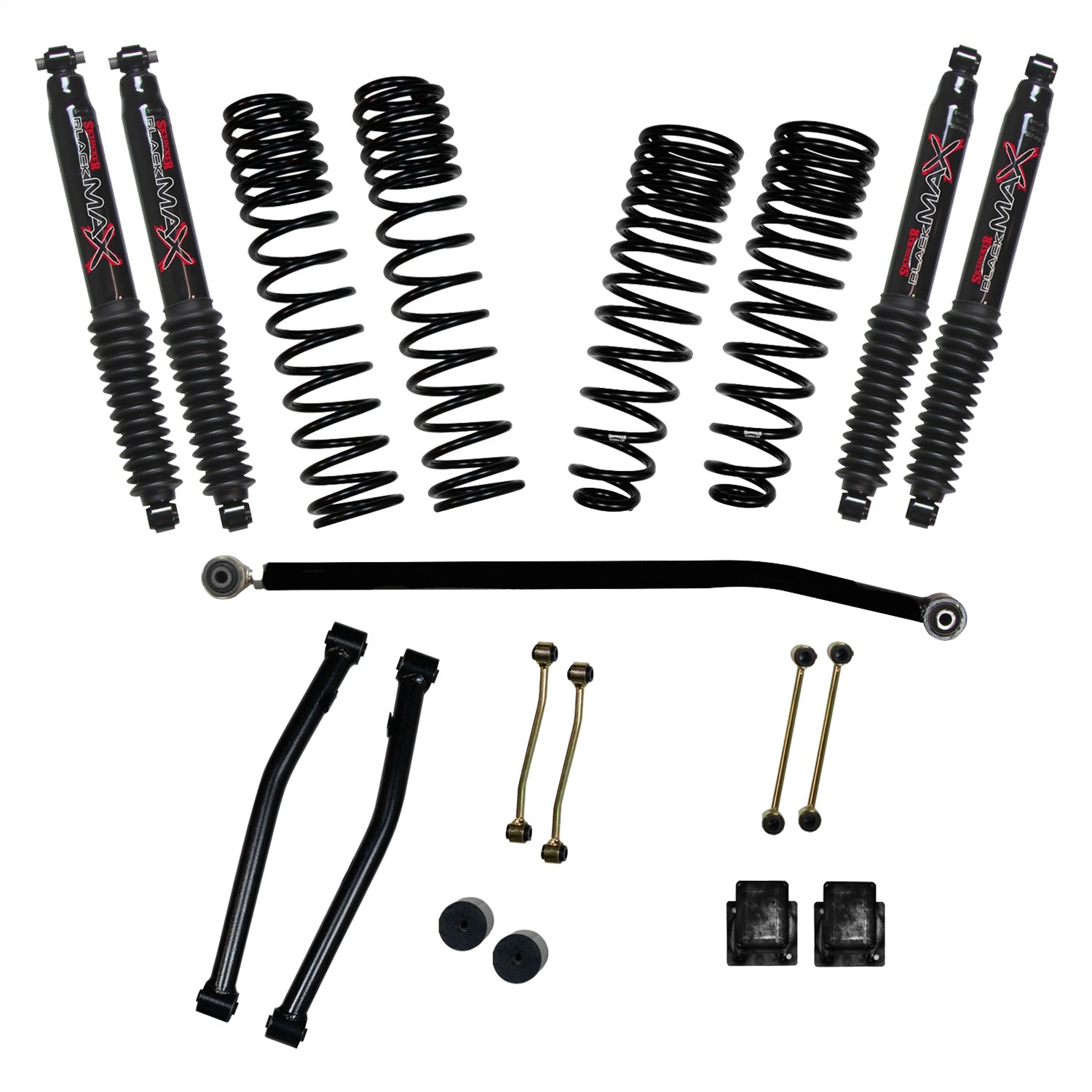 Skyjacker G351RKBLTD 3.5 Inch Dual Rate Long Travel Suspension Lift System Skyjacker G351RKBLTD