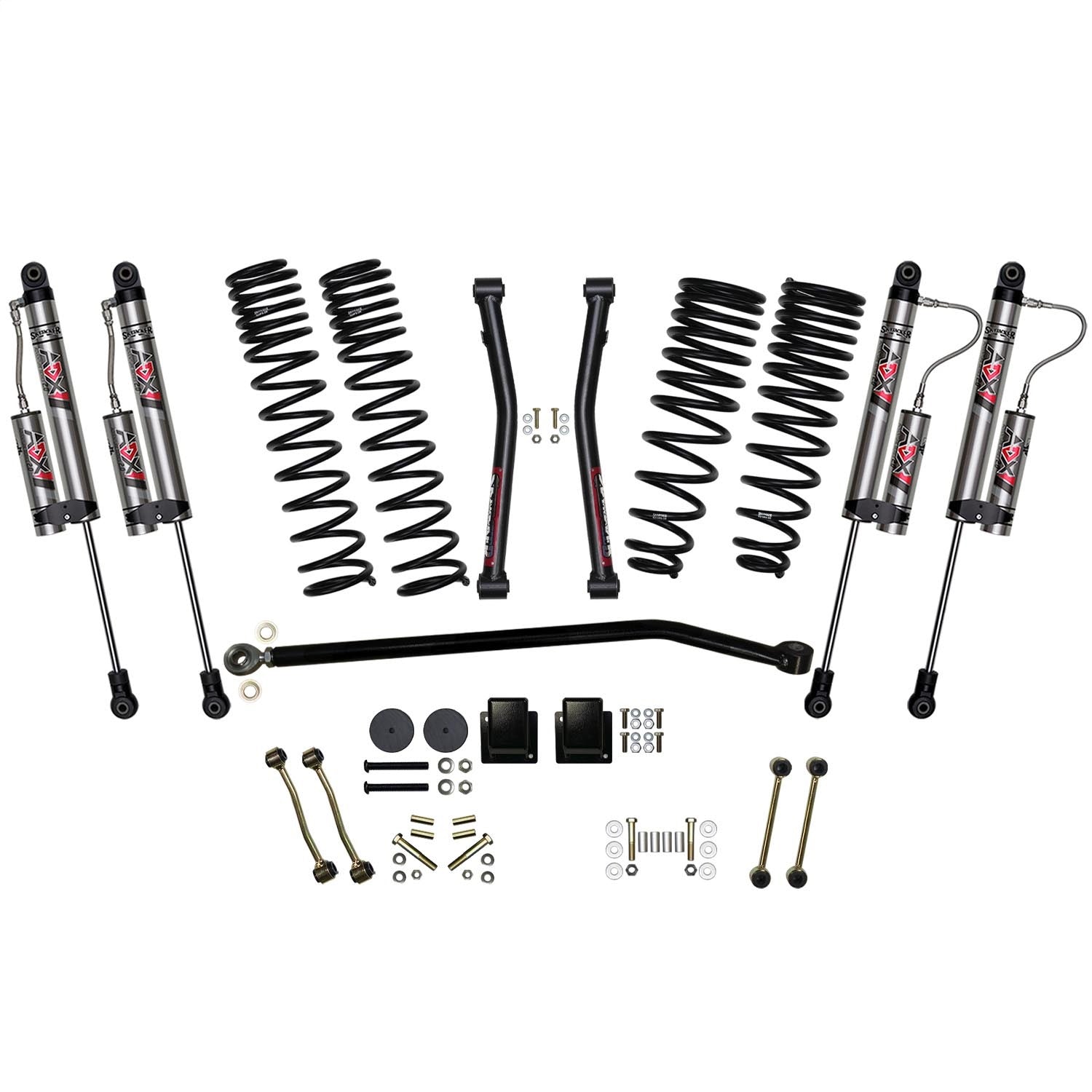 Skyjacker G351RKXLTD 3.5 in. Suspension Lift System With ADX 2.0 Remote Reservoir Shocks. Skyjacker G351RKXLTD