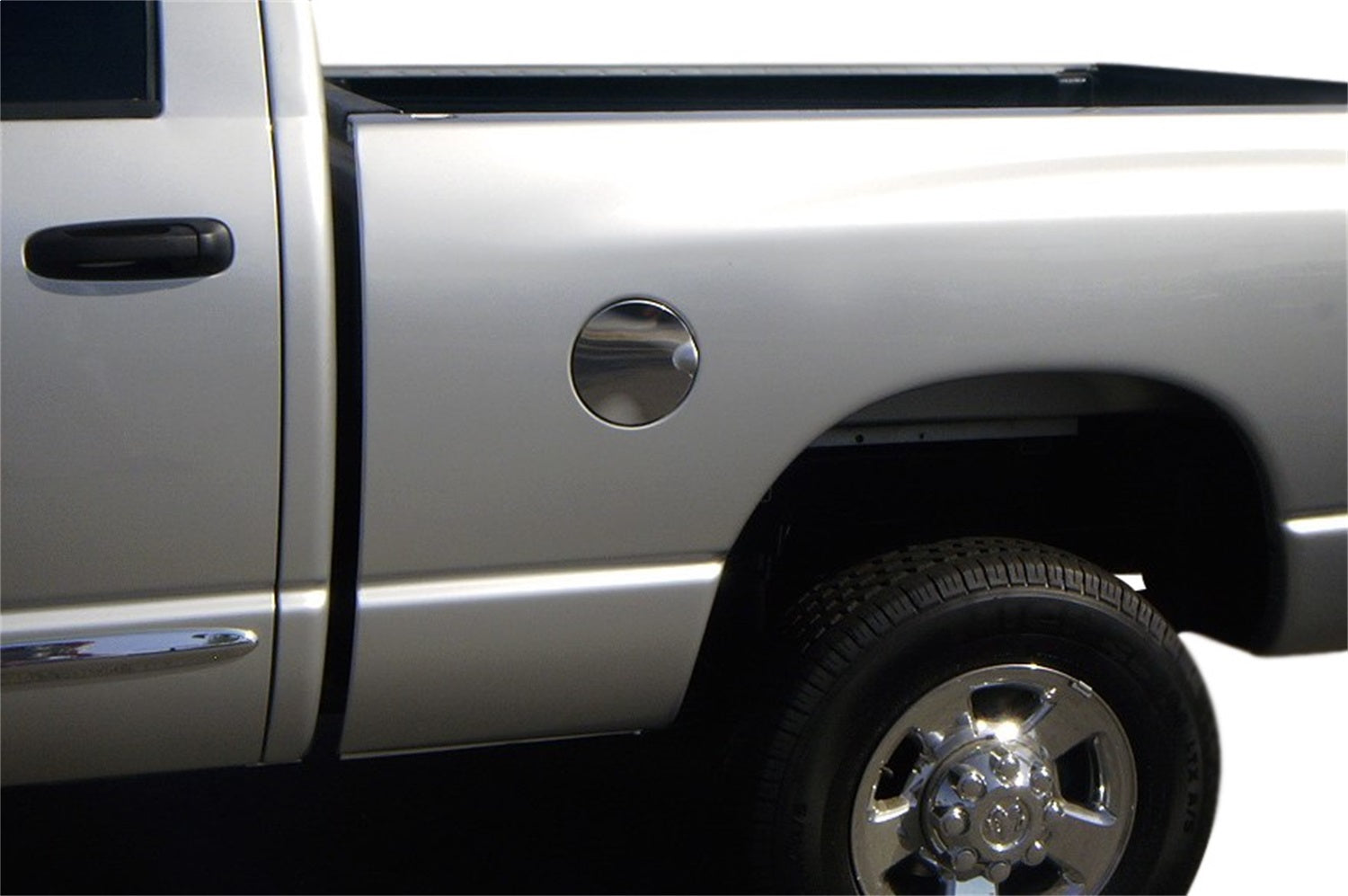 ICI GT83-304M Gas Tank Door Skin; Stainless Steel; ICI GT83-304M