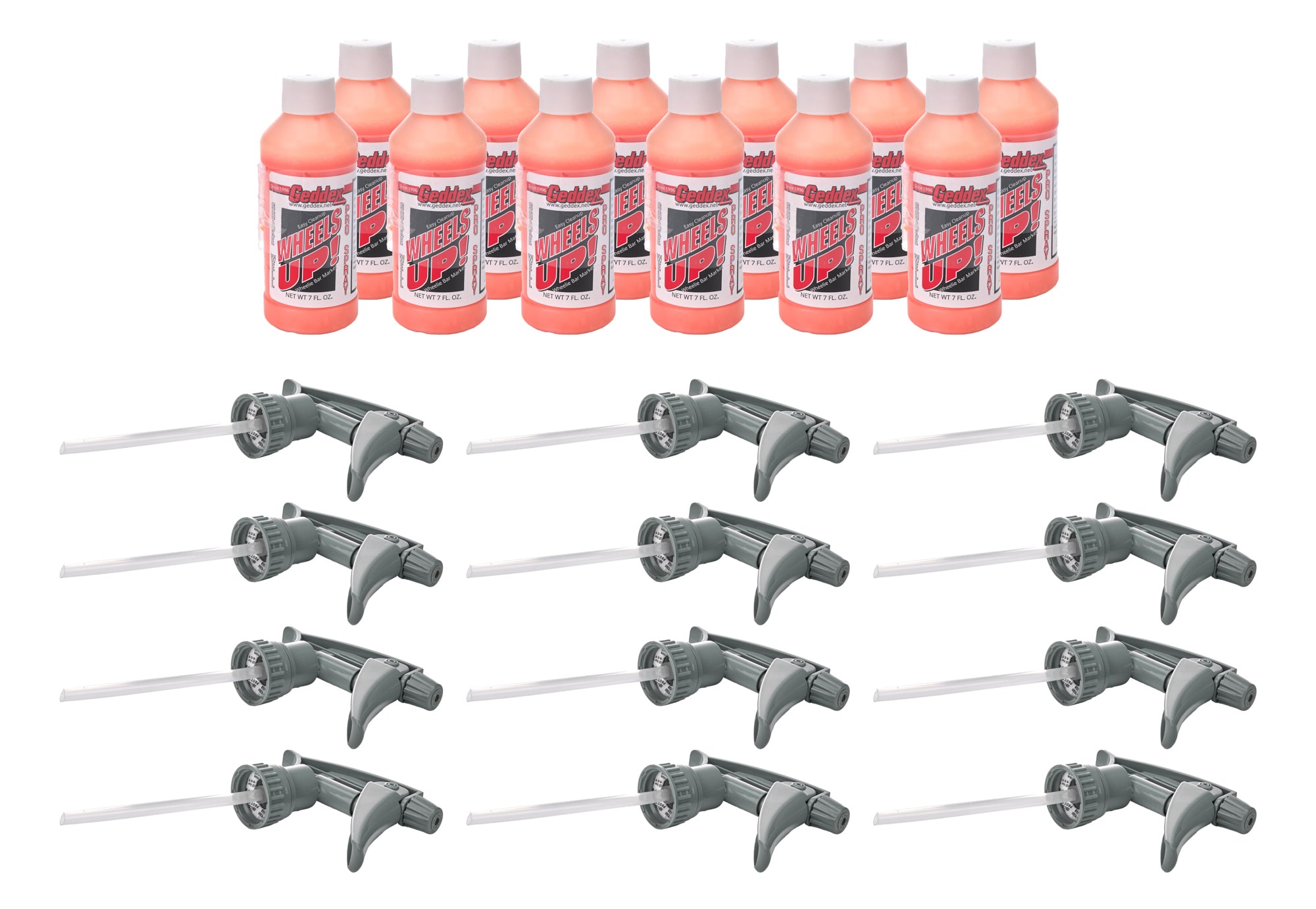 Geddex 115B12 Pro Spray Wheelie Bar Ma rker Orange Case 12x7oz Geddex 115B12