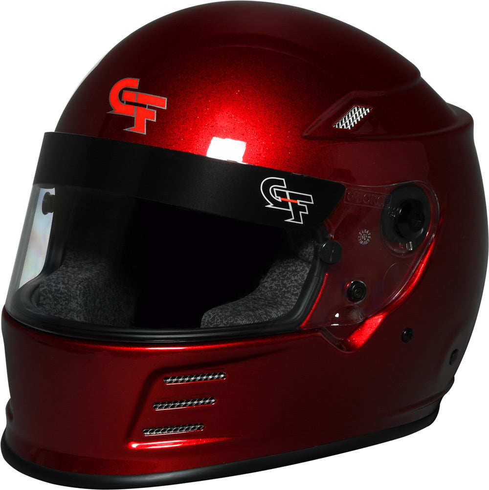 G-FORCE Racing Gear 13004SMLRD Helmet Revo Flash Small Red SA2020 G-FORCE Racing Gear 13004SMLRD