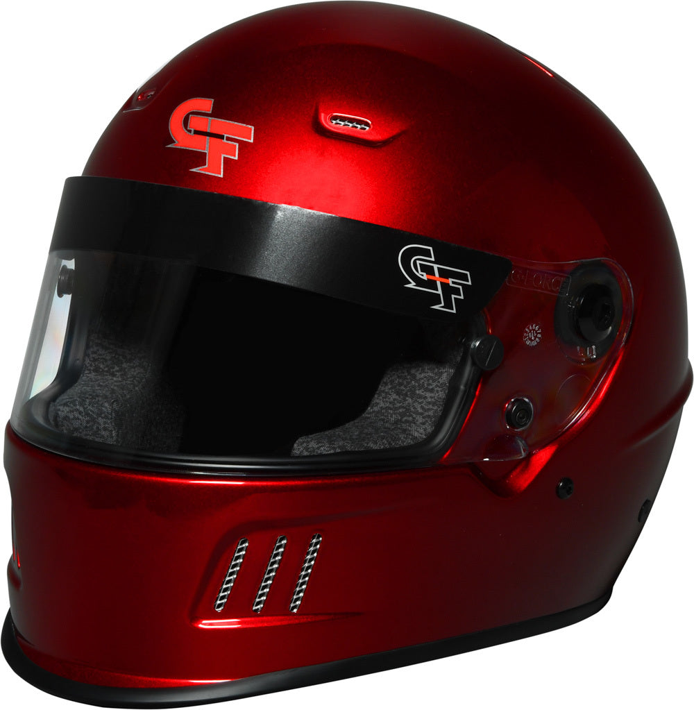 G-FORCE Racing Gear 13010LRGRD Helmet Rift POP Large Metallic Red SA2020 G-FORCE Racing Gear 13010LRGRD