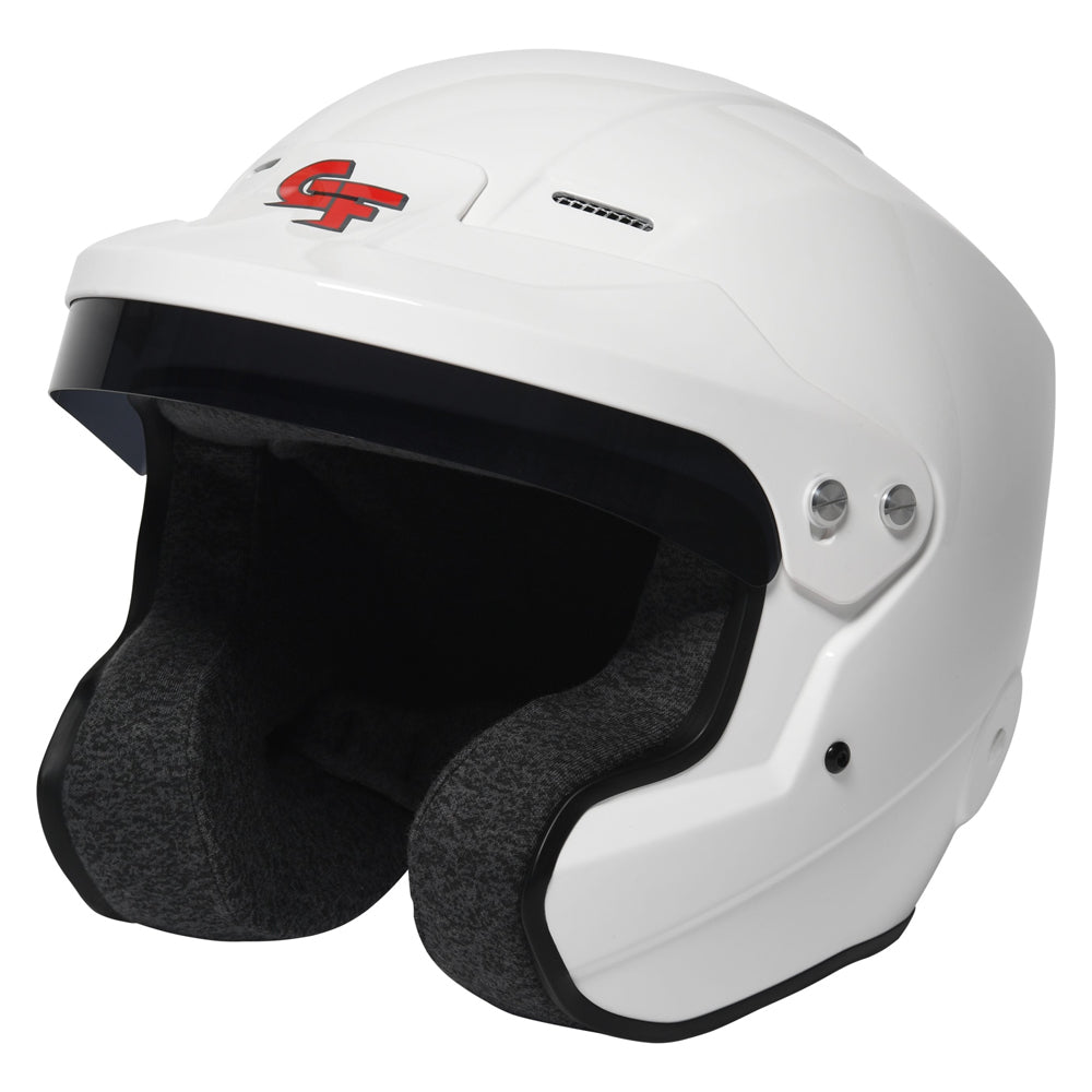G-FORCE Racing Gear 16002SMLWH Helmet Nova Open Small White SA2020 G-FORCE Racing Gear 16002SMLWH