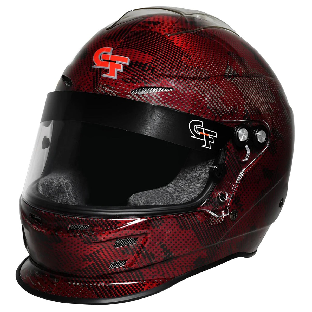 G-FORCE Racing Gear 16005XXLRD Helmet Nova Fusion XX-Large Red SA2020 G-FORCE Racing Gear 16005XXLRD