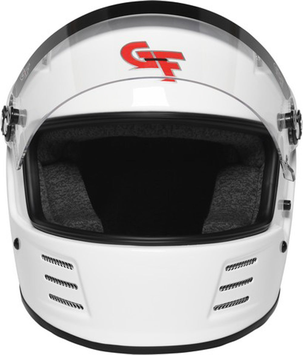G-FORCE Racing Gear 3419WH Helmet Rookie Youth White SFI24.1 G-FORCE Racing Gear 3419WH