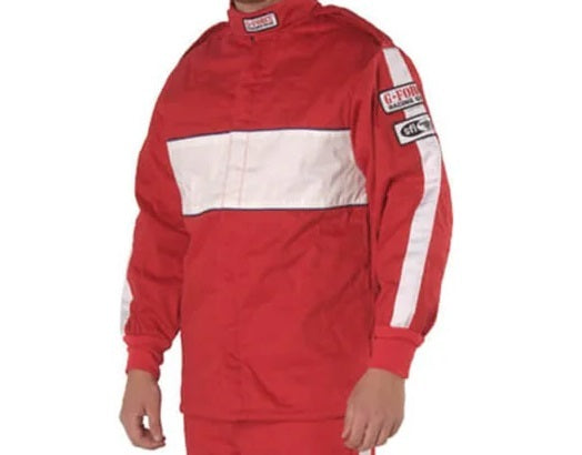 G-FORCE Racing Gear 4385LRGRD GF505 Jacket Only Large Red G-FORCE Racing Gear 4385LRGRD