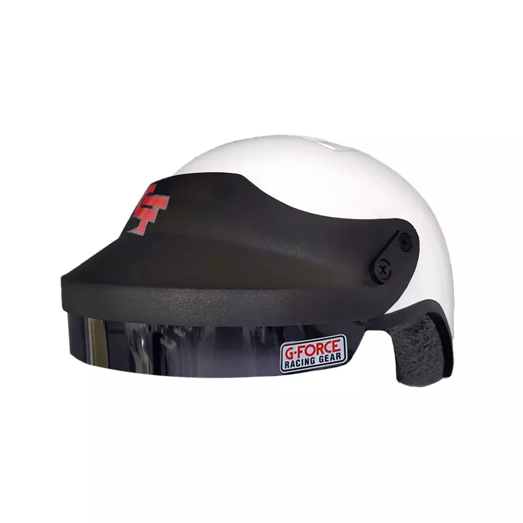 G-FORCE Racing Gear 4414SMLWH Crew Helmet White Small G-FORCE Racing Gear 4414SMLWH