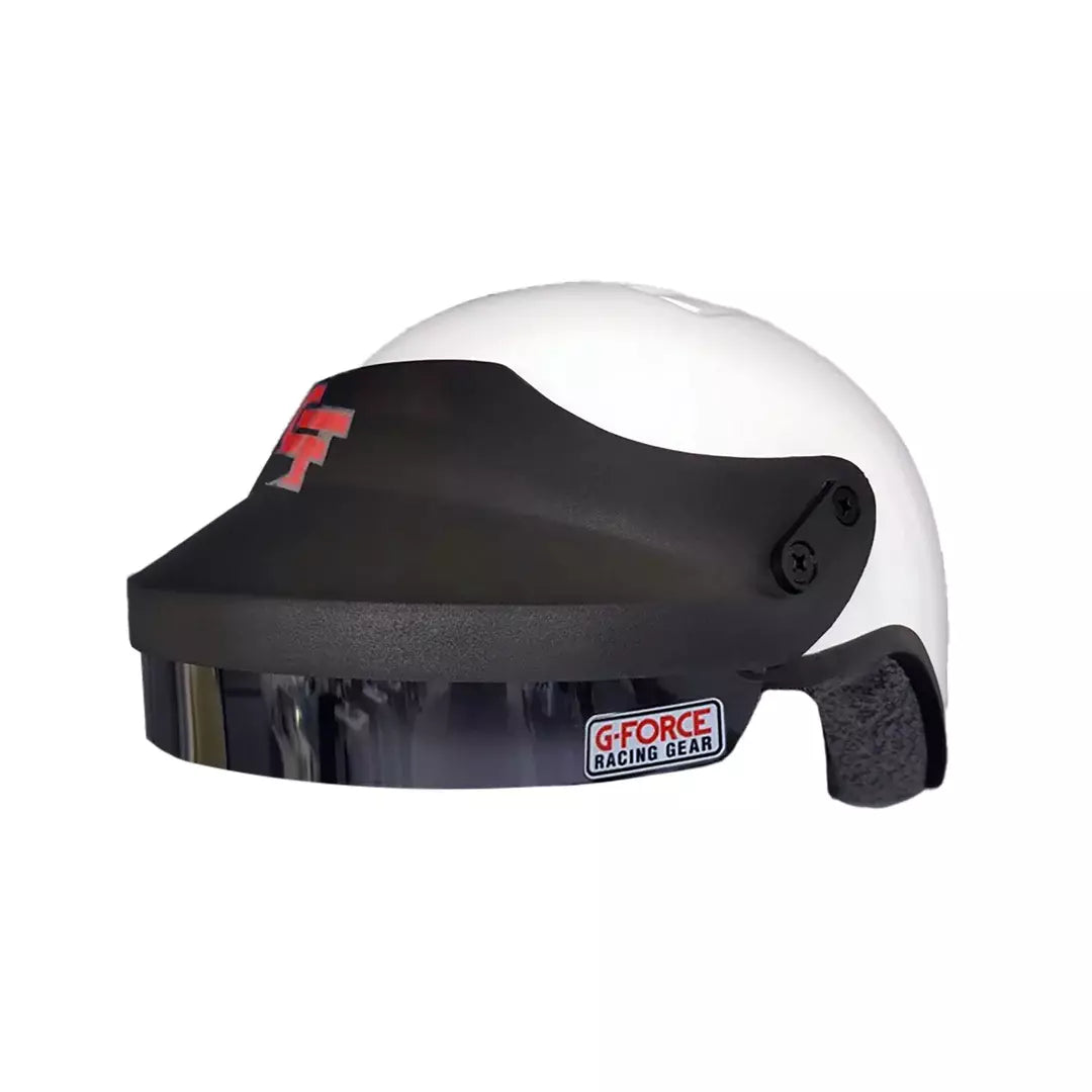 G-FORCE Racing Gear 4414XXLWH Crew Helmet White XX-Large G-FORCE Racing Gear 4414XXLWH