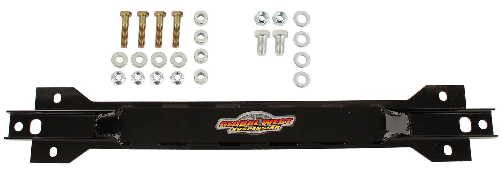 Global West Suspension TS-84C 58-64 Impala Rear Shock Crossmember Global West Suspension TS-84C