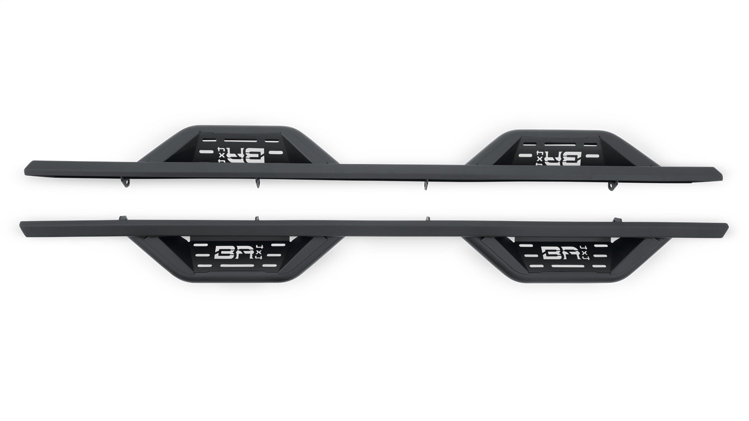 Body Armor GM-4201 Ambush Side Steps; 2 in. Ergonomic Style; Steel Construction; Body Armor GM-4201